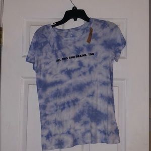 American Eagle tie die t-shirt